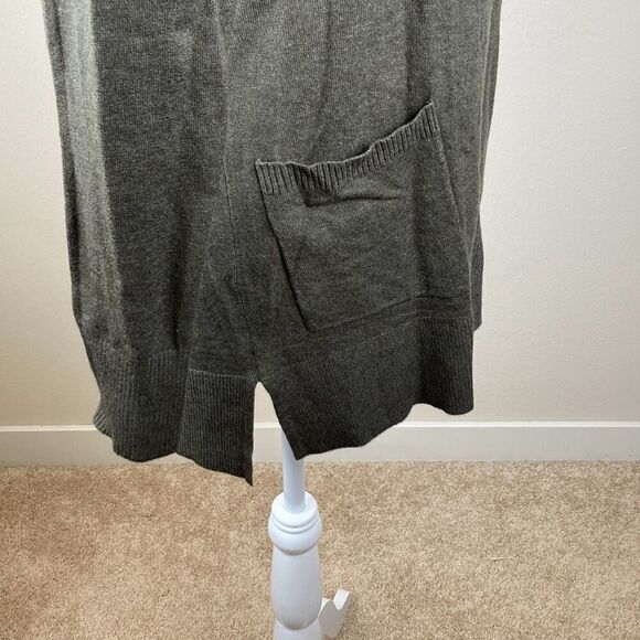 Pink Clover Penton Two Pocket Olive Green Cardigan Size Small (F12) - Picture 3 of 9